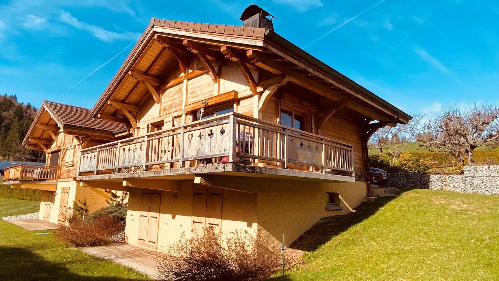 Le Chalet D'Ulysse Araches-la-Frasse Exterior photo